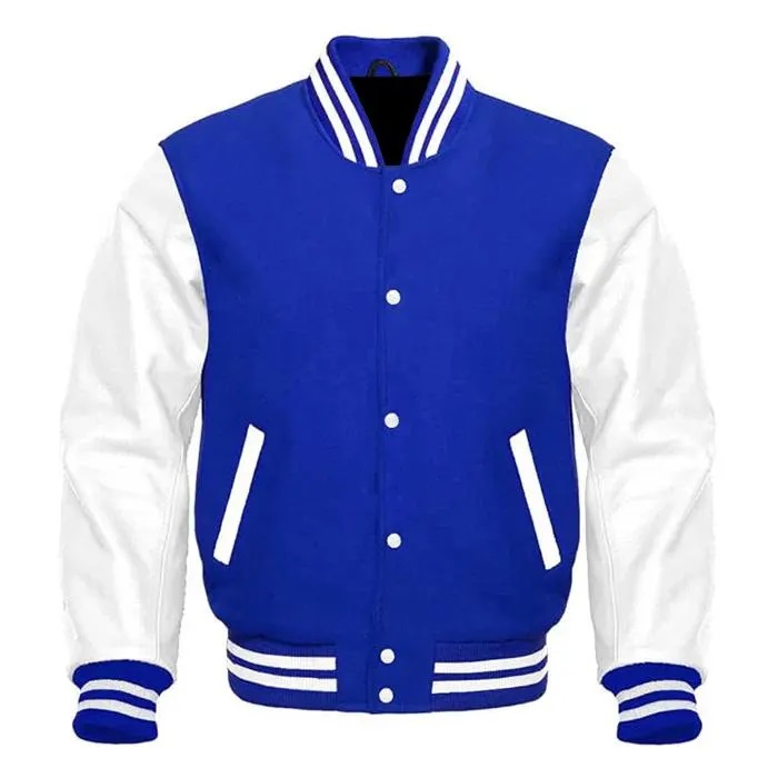 Varsity | Collage Jacket Letterman Leather and Wool